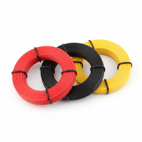 22 AWG Silicon Wire - Red | Black | Yellow - 2 Mtr