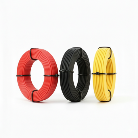 24 AWG Silicon Wire - Red | Black | Yellow - 2 Mtr
