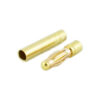 Gold connector 4mm