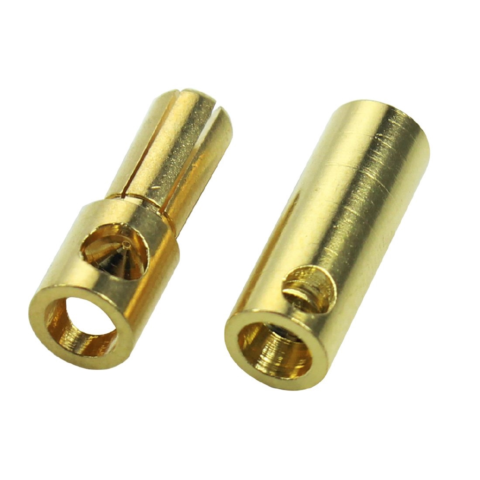 Gold connector 5.5mm