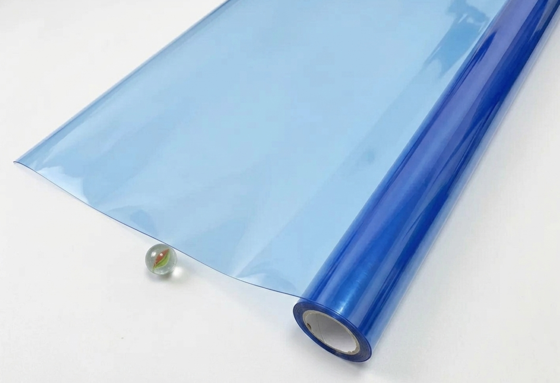 Monokote Covering Film – Transparent Blue – 1 Meter